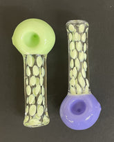 4 Inch Slime Bowl Slime Dotted Heavy Hand Pipe